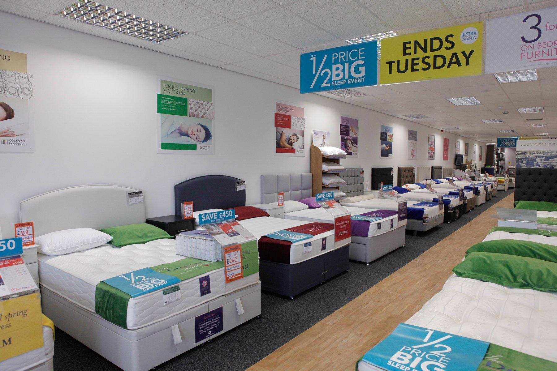 Dreams Store in Cardiff Newport Road Beds, Mattresses & Furniture